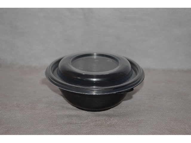 Супница 350 мл,черный (ПП Протэк)